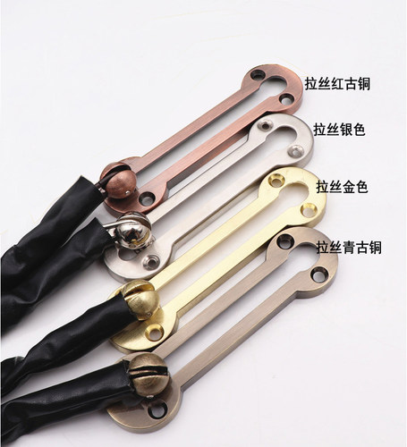 防盗链门链不锈钢加厚反锁链条门栓插销防盗扣酒店安全链家用门扣 - 图2