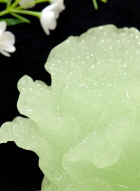 白菜摆件百财广进招财客