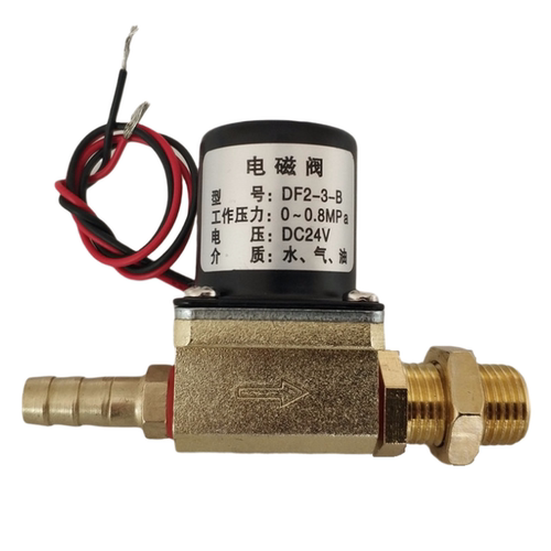 电磁阀DC24V36V气二保护焊机枪松下AC24V36v220v气阀铜对接头转换 - 图3