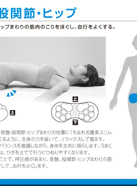日本指压酸痛舒缓架腰椎按摩器
