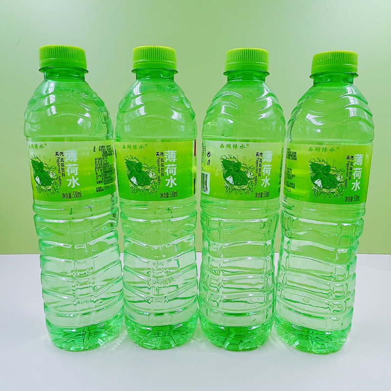 竹叶水整箱530ml*24瓶清凉竹叶薄荷水苏打水饮用水江浙沪皖包邮 - 图1