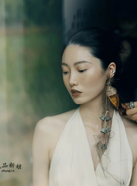 小众高级感新娘耳环耳饰