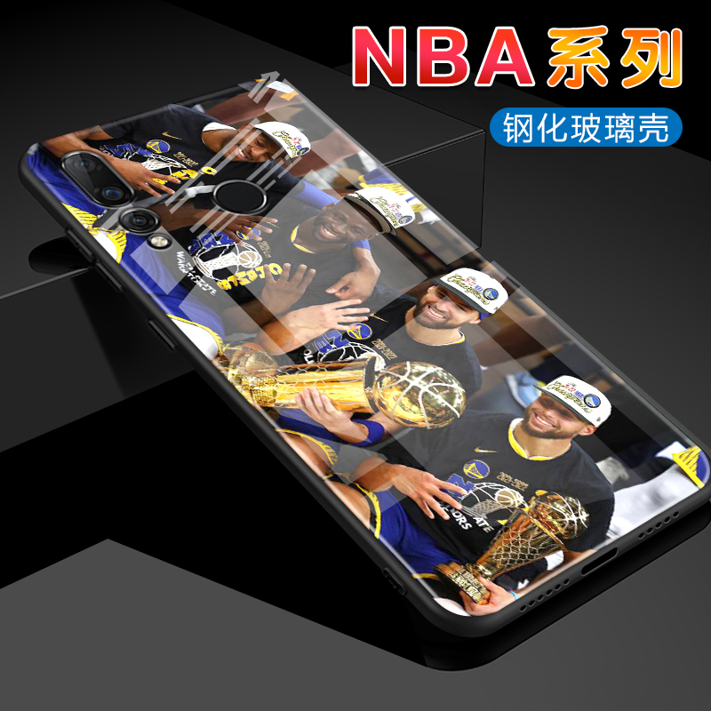 NBA库里手机壳适用华为nova9玻璃8pro勇士队7定制30号球服号nova6篮球明星10保护套5全包4-图2