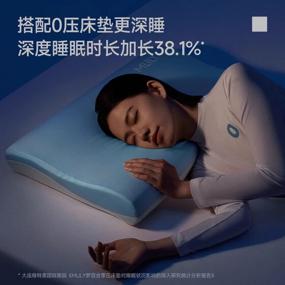 Dream Lily 0 pressure deep sleep pillow pro slow rebound memory foam pillow adult pillow core