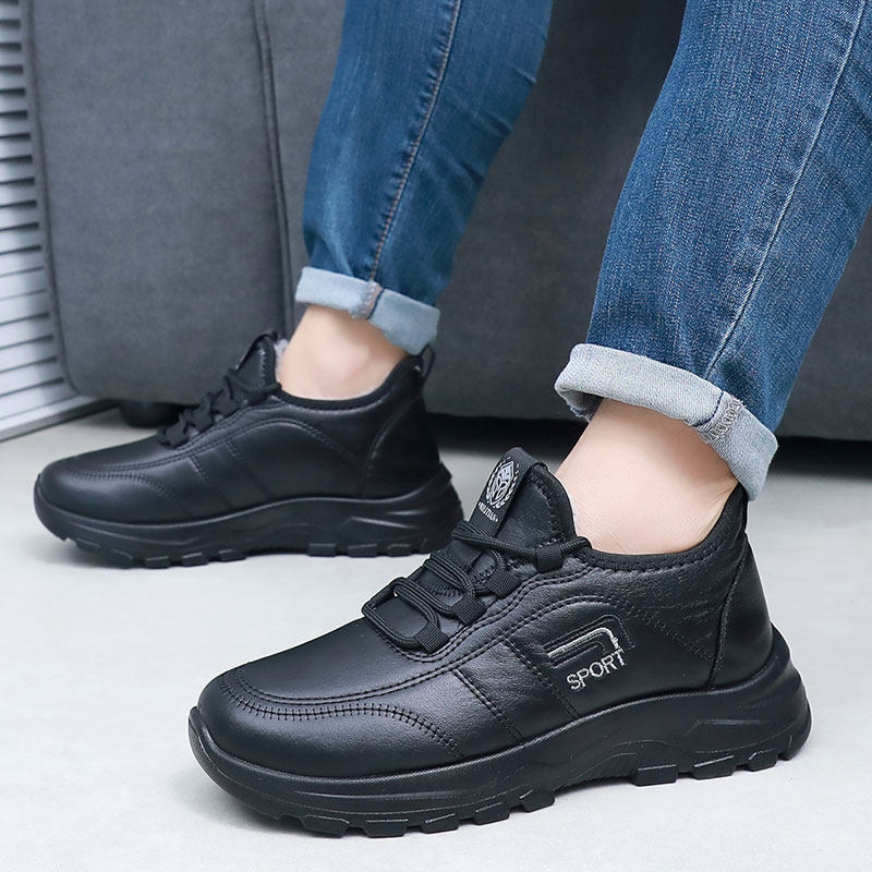 冬季老北京布鞋男棉鞋加绒保暖爸爸鞋软底防滑中老年人运动健步鞋,淘宝优惠券,粉丝福利购,淘宝优惠卷