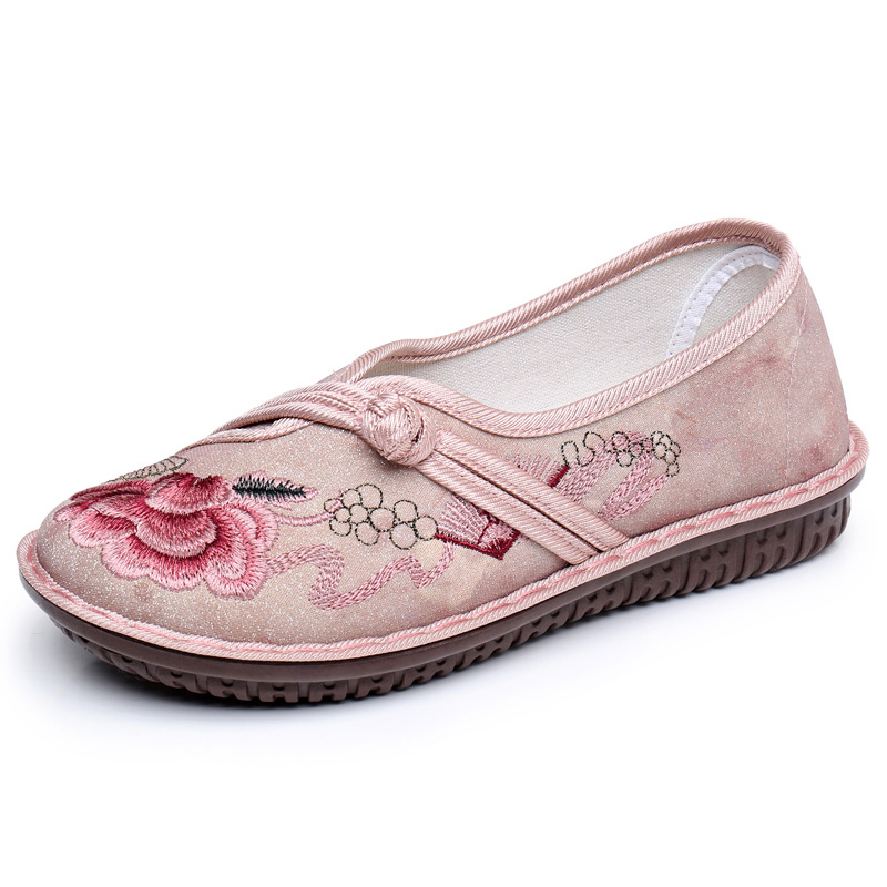 新款老北京布鞋女复古民族风绣花鞋舒适软底女单鞋时尚国风妈妈鞋,淘宝优惠券,粉丝福利购,淘宝优惠卷