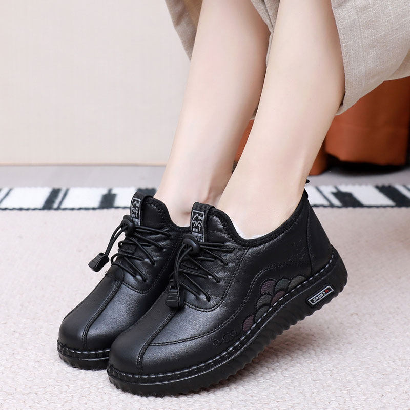 冬季加绒保暖奶奶鞋老北京布鞋女老人棉鞋妈妈鞋软底防滑老太太鞋,淘宝优惠券,粉丝福利购,淘宝优惠卷