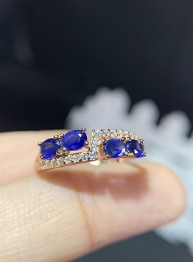 银饰椭圆形日韩风祖母绿戒指空托