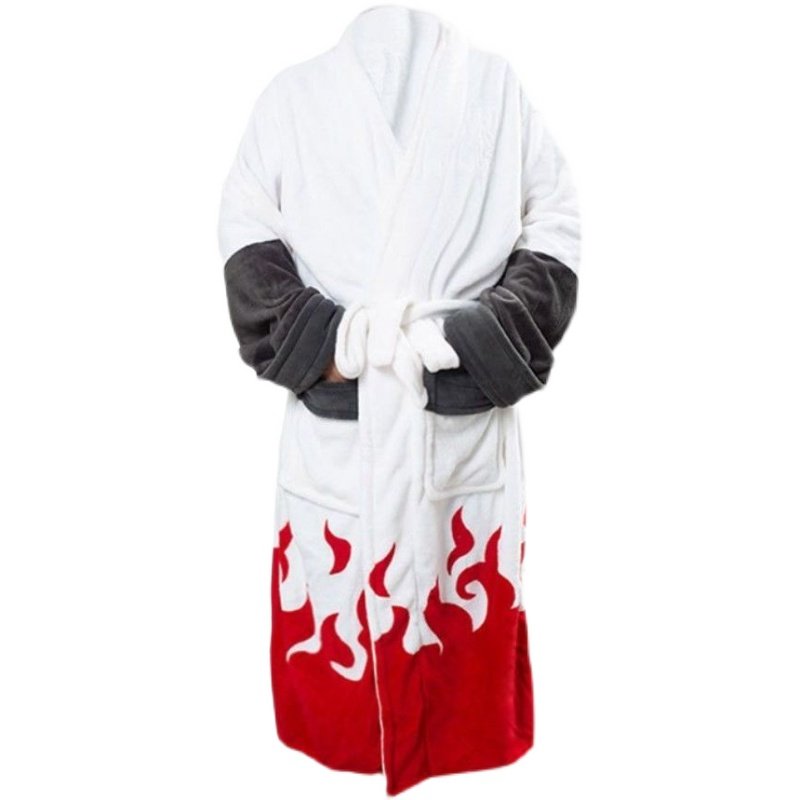 火影忍者cosplay睡袍男女秋冬法兰绒漫美四代目欧码火影忍者浴袍,淘宝优惠券,粉丝福利购,淘宝优惠卷