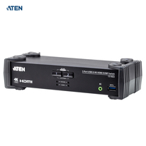 ATEN macro positive 2-port USB 3 0 4K HDMI KVMP Multi-computer switcher CS1822 CS1824