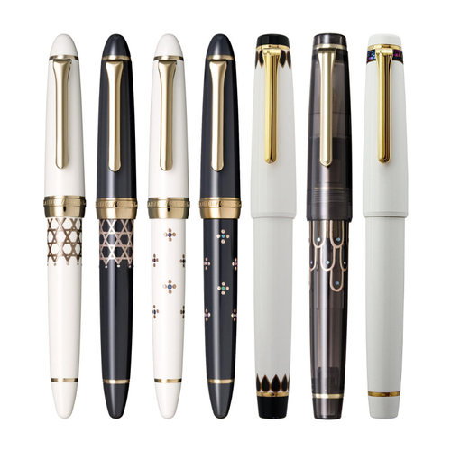 直邮Sailor写乐钢笔Classic莳绘莲花螺钿10-3546/3547/8069/ 8071 - 图3