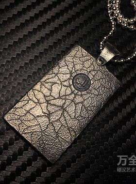 化石美国项链吊坠