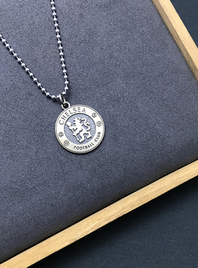 皇马巴萨吊坠迈阿密国际队徽项链
