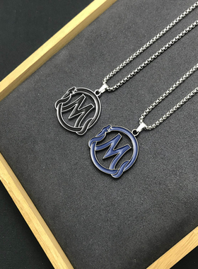 原创科比吊坠曼巴学院项链男纪念