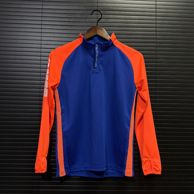 秋冬跑步长袖训练服儿童成人户外运动跑步健身半拉链加绒足球外套,淘宝优惠券,粉丝福利购,淘宝优惠卷