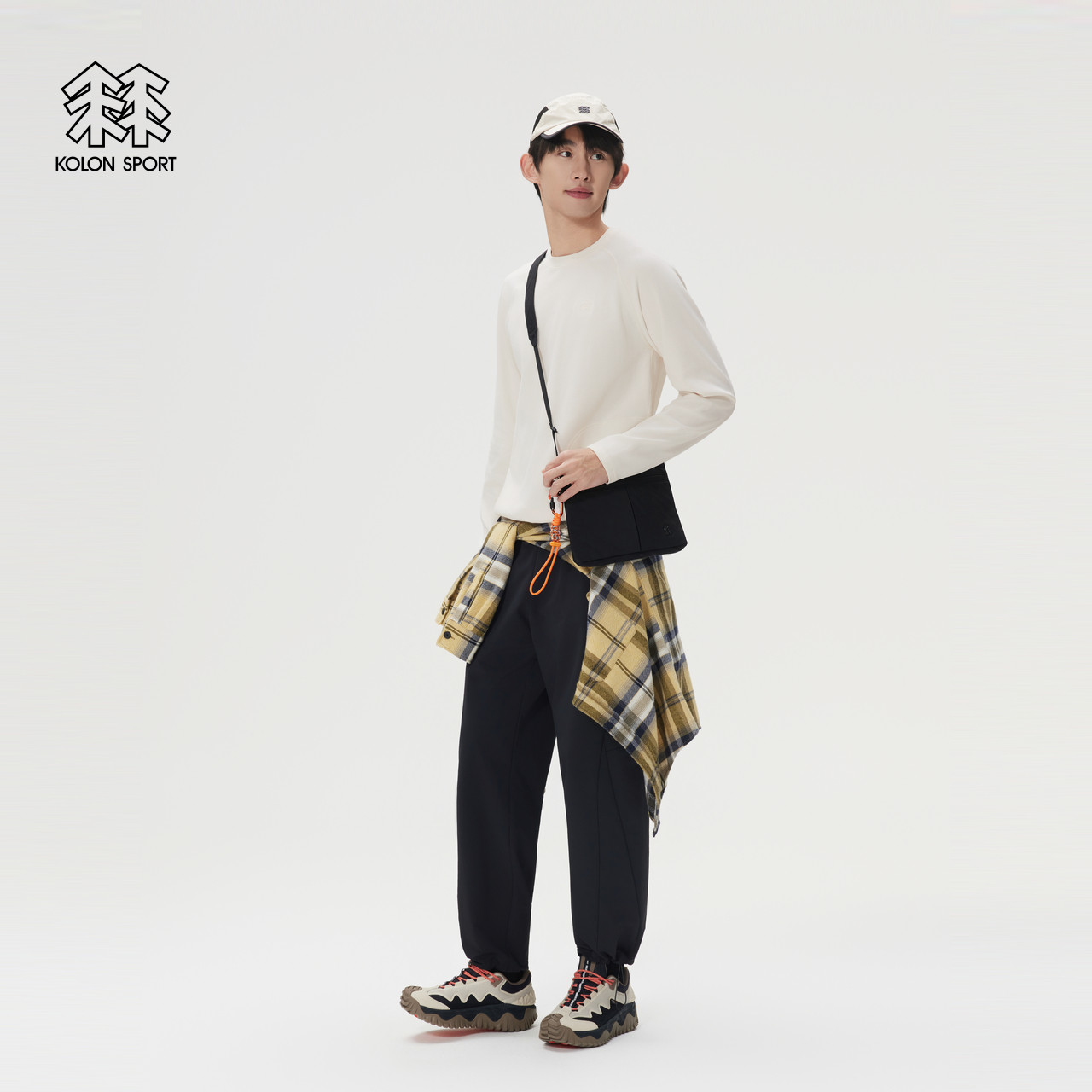 KOLON SPORT可隆吸湿速干T恤防晒UPF50+透湿男女同款插肩长袖T恤,淘宝优惠券,粉丝福利购,淘宝优惠卷