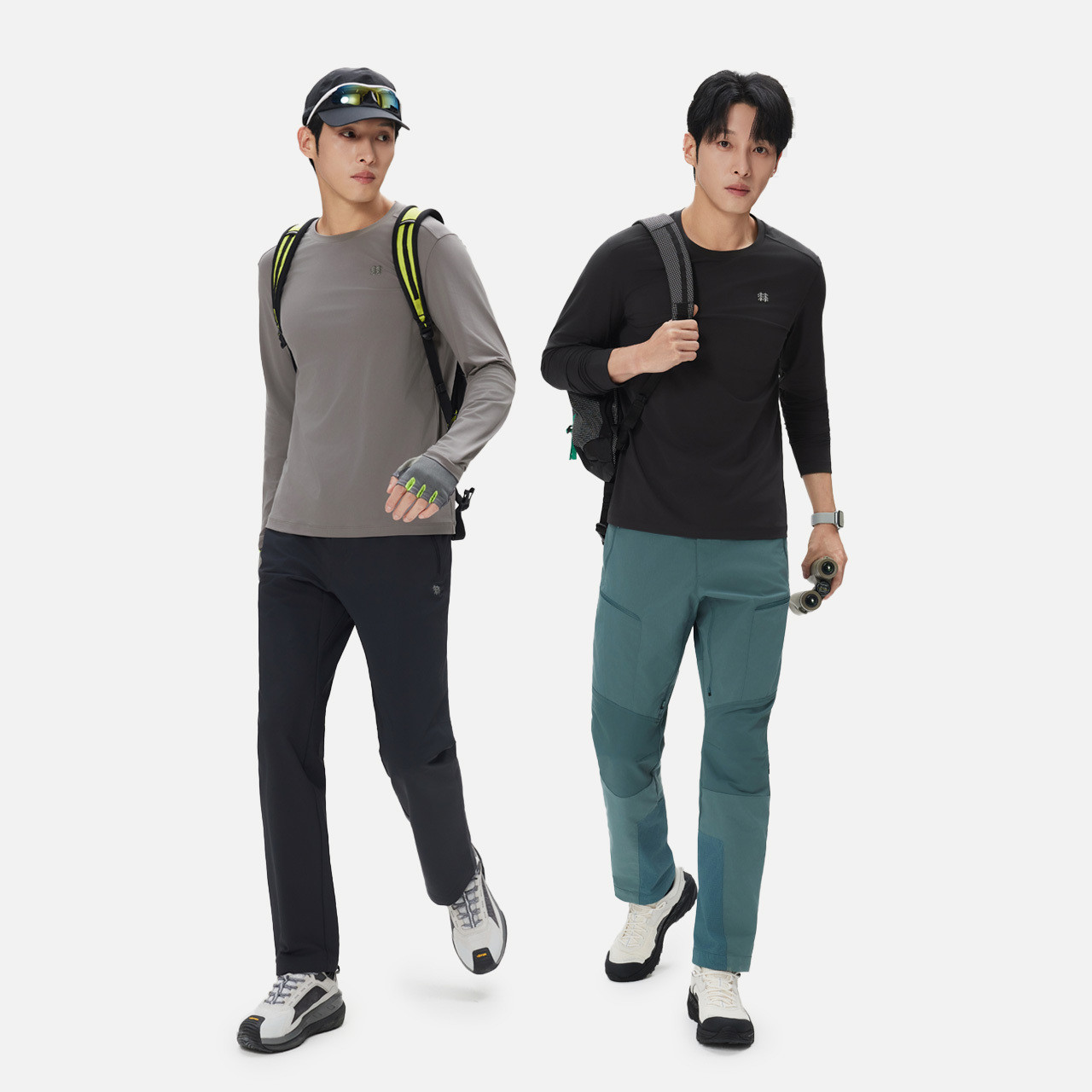 KOLON SPORT可隆吸湿速干T恤户外男士S-FUNCTIONAL圆领长袖T恤,淘宝优惠券,粉丝福利购,淘宝优惠卷