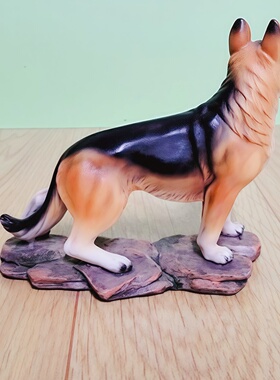 小狗模型桌面摆件创意车载小饰品