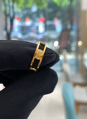 生肖蛇系列葫芦灵蛇足金黄金戒指