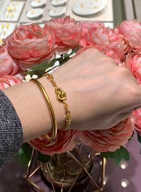 周大福传承系列灵蛇献瑞黄金手链