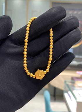 周大福盛世华彩福运昌黄金手链