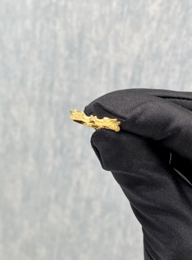 周大福龙年双龙黄金戒指