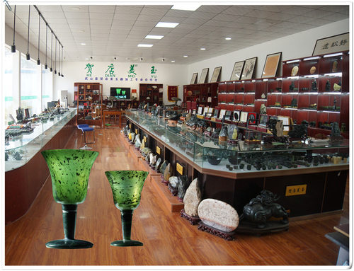 酒泉夜光杯武山鸳鸯玉老坑玉石茶杯贺店美玉主人杯甘肃天水特产藏 - 图2