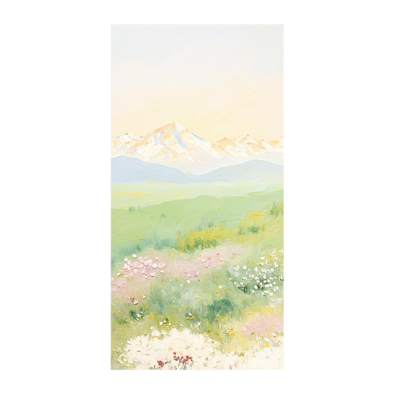 莫奈花卉油画装饰玻璃贴纸静电吸附卫生间专用透光不透人玻璃贴膜,淘宝优惠券,粉丝福利购,淘宝优惠卷