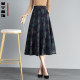 Jianing clothing mid-length skirt a-line skirt simple