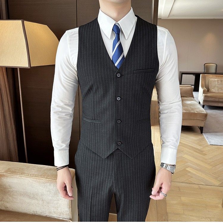 V领中青年男士时尚春秋冬新款修身型马甲,淘宝优惠券,粉丝福利购,淘宝优惠卷