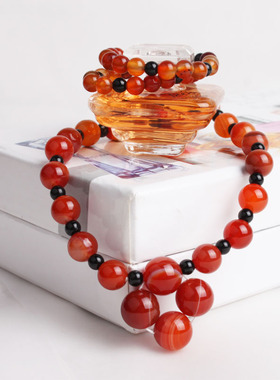 原创时尚风水晶玛瑙百搭挂链包邮