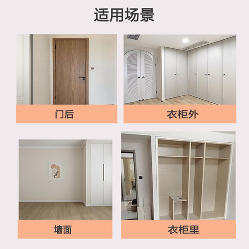 门后衣柜墙挂悬挂式布艺整理收纳挂袋宿舍床头床边纸巾挂袋大容量 - 图1