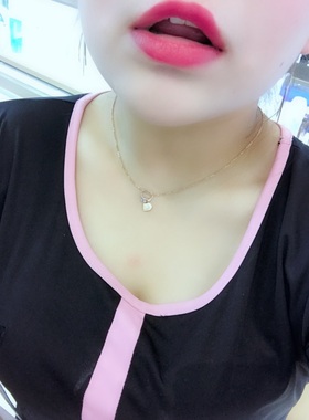 镶钻易拉罐拉环项链女钛钢镀饰品