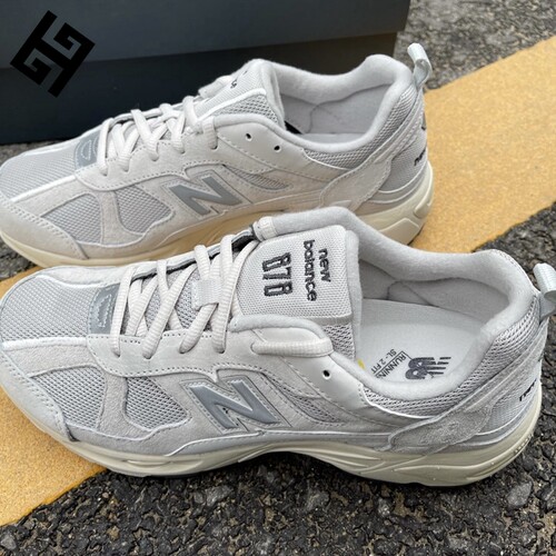 New Balance 878系列包裹性舒适耐磨网布透气低帮运动鞋CM878KE1 - 图3