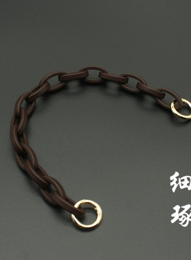 亚克力树替换脂金属链条手提包带