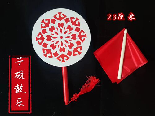 厂家直销/手柄鼓木质扇子鼓/舞蹈童心鼓韵/道具鼓儿童舞蹈鼓 - 图1