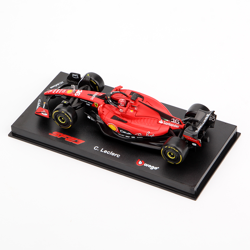 比美高f1模型1:43法拉利sf23合金车模2023方程式赛车玩具勒克莱尔