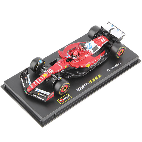 比美高f1模型1:43法拉利SF25方程式合金赛车模 勒克莱尔 汉密尔顿 - 图0