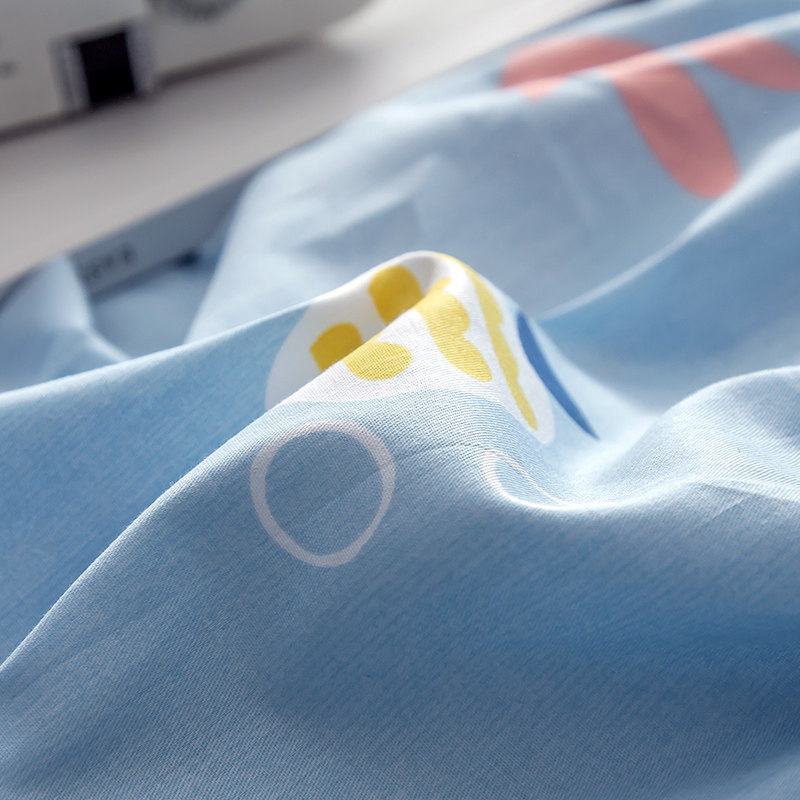 一对装全棉单人儿童卡通情侣枕头套 谷蝶枕套