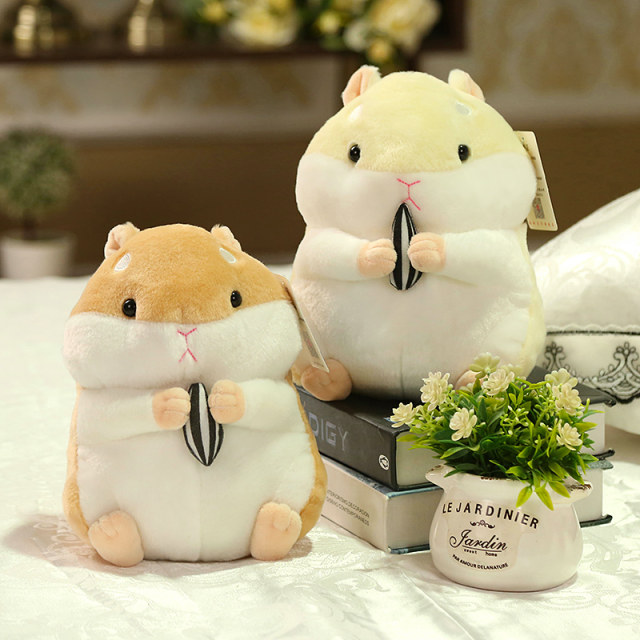 Cute hamster doll rag doll doll