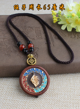 紫檀木项链男女款民族风