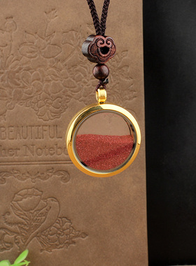 钛钢男女款嘎乌盒项链