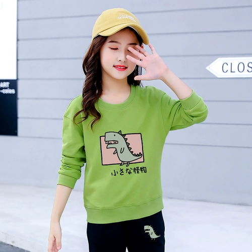 Весенний осенний спортивный костюм, коллекция 2022, в западном стиле, популярно в интернете, детская одежда, подходит для подростков