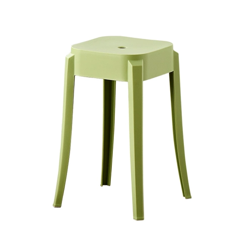 Северный пластиковый табурет сгущенный дом минималистский гостиный обеденный стол