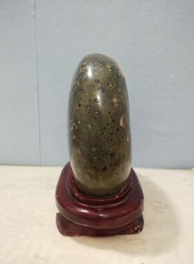 摆件奇石原石画面荷花石观赏艺术装饰石头石材客厅办公室