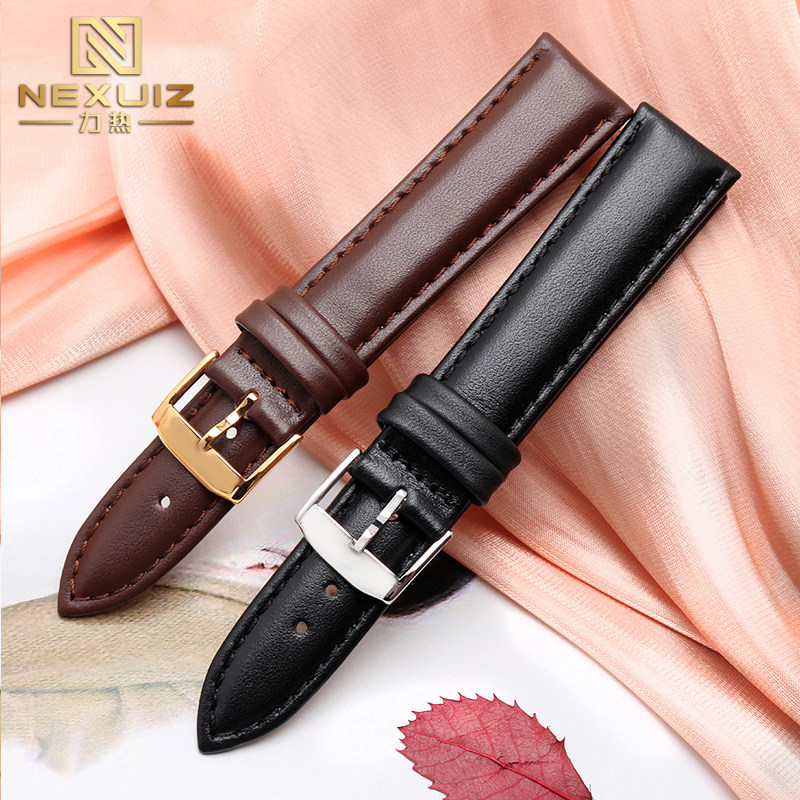 适配摩凡陀博物馆瑞纤真皮20mm表带 nexuiz力热配件
