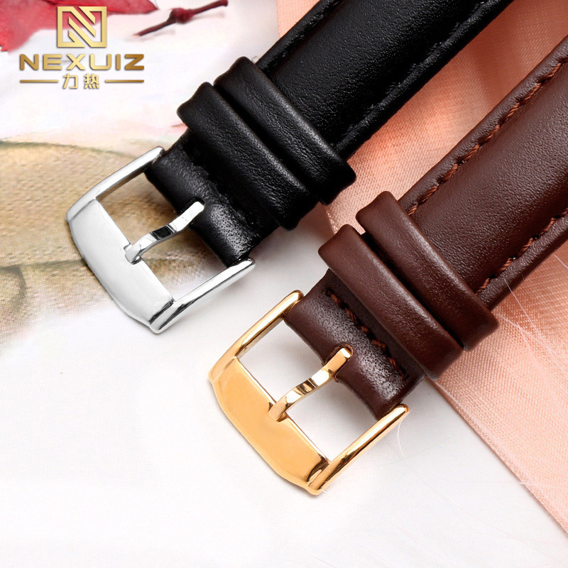 适配摩凡陀博物馆瑞纤真皮20mm表带 nexuiz力热配件