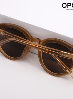 茶色新款防紫外线高级感墨镜