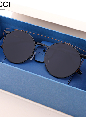 2021新款复古港风墨镜男小脸个性