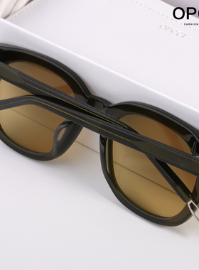 绿色小清新新款高级感INS墨镜